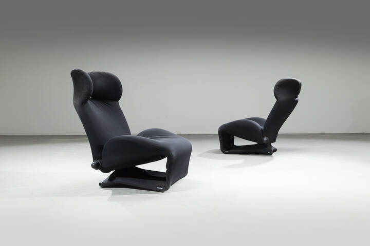 TOSHIYUKI KITA - Coppia di poltrone reclinabili