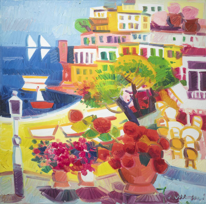 ATHOS FACCINCANI - 'Terrazza fiorita'