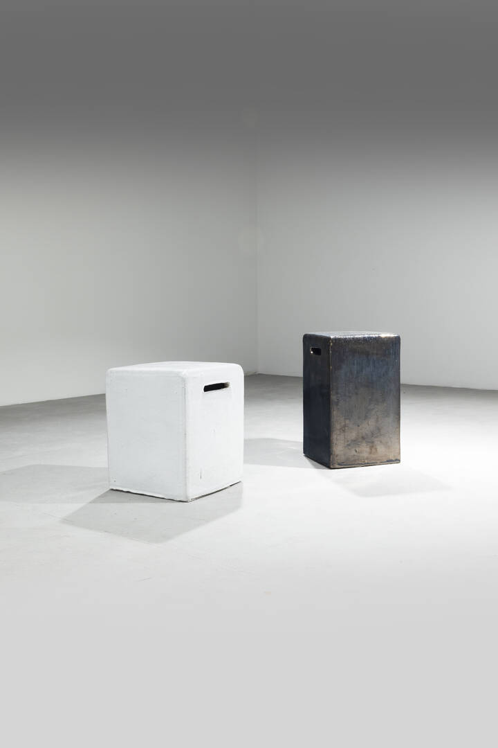 PAOLA NAVONE - Coppia di pouff