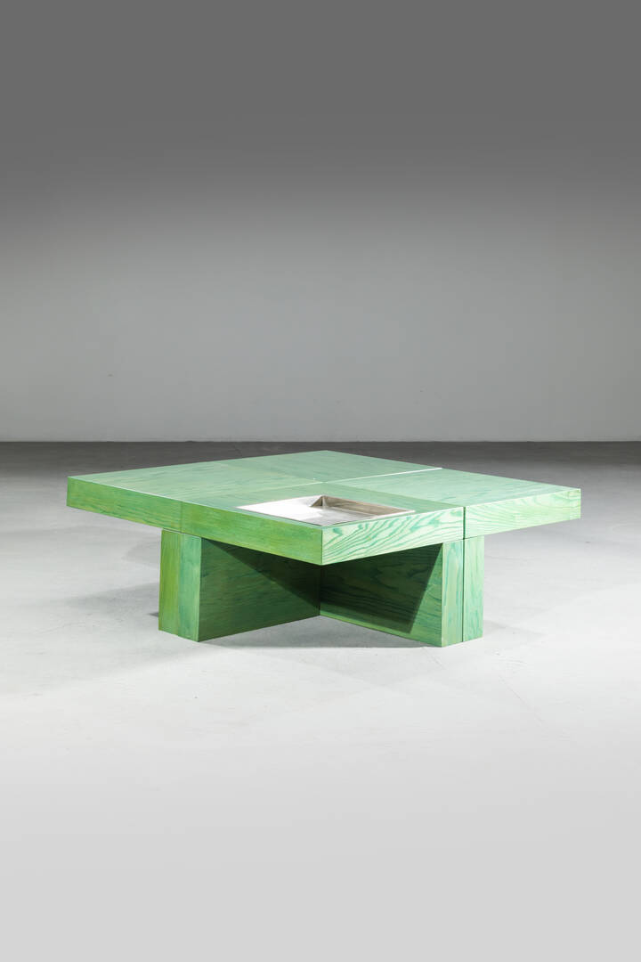 CESARE AUGUSTO NAVA - Set di quattro tavolini modulari mod. Nac