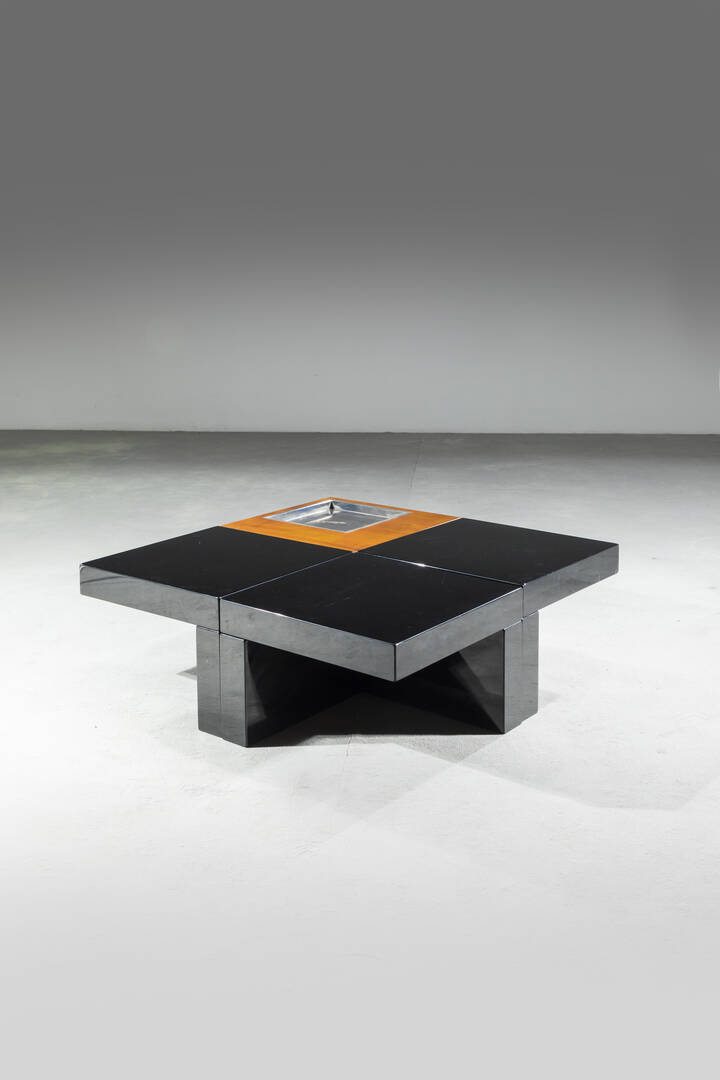 CESARE AUGUSTO NAVA - Set di quattro tavolini modulari mod. Nac