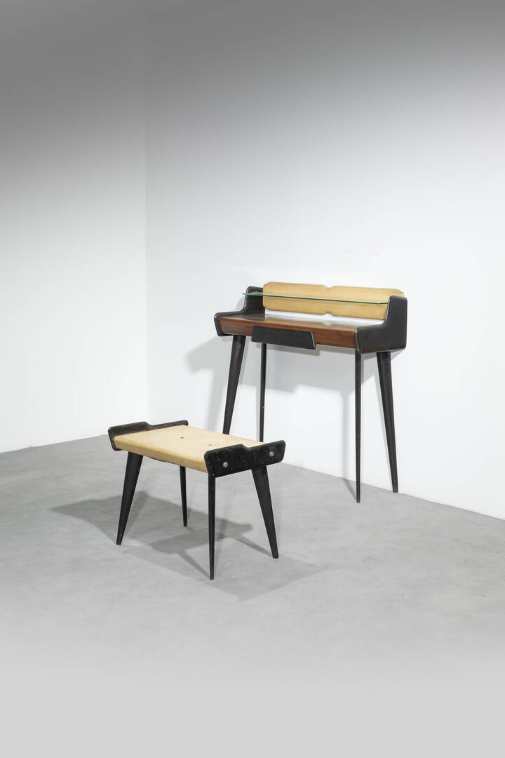 BAROVERO - Consolle con panchetta