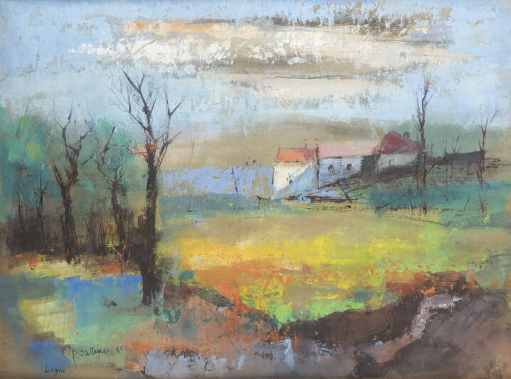 PIERO GARINO - 'Legni' 1955