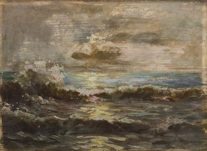 PITTORE NON IDENTIFICATO - 'Paesaggio'