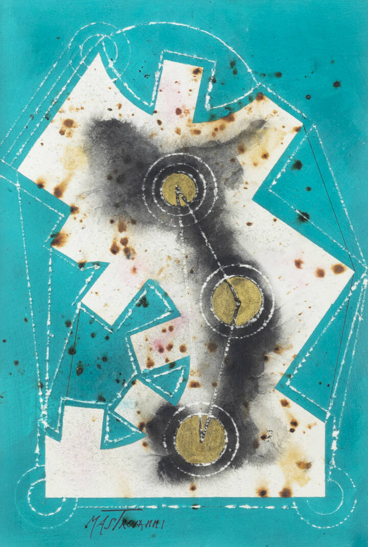 UMBERTO MASTROIANNI - 'Lemurie' 1970