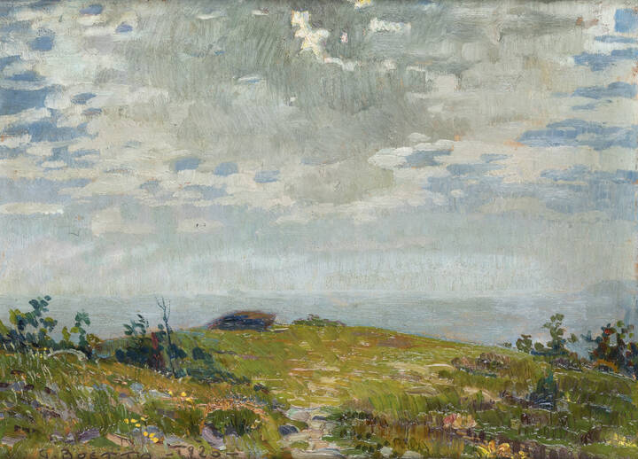 GIULIO BOETTO - 'Paesaggio' 1920