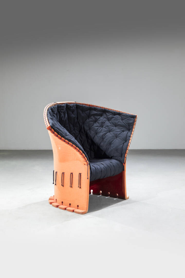 GAETANO PESCE - Poltrona della serie Feltri