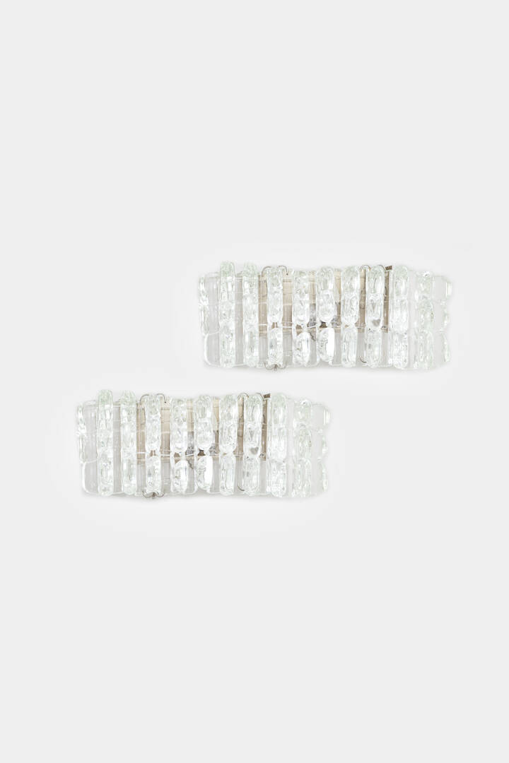 RENATO TOSO - Coppia di appliques mod. Musicale