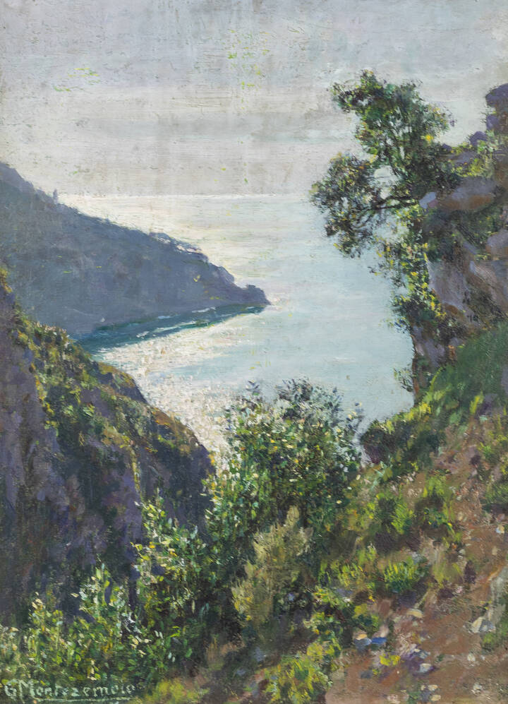 GUIDO MONTEZEMOLO - 'Marina ligure'