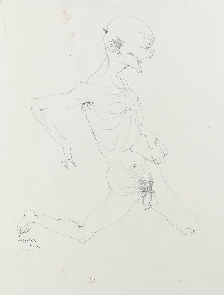 ENRICO COLOMBOTTO ROSSO - 'Figura' A