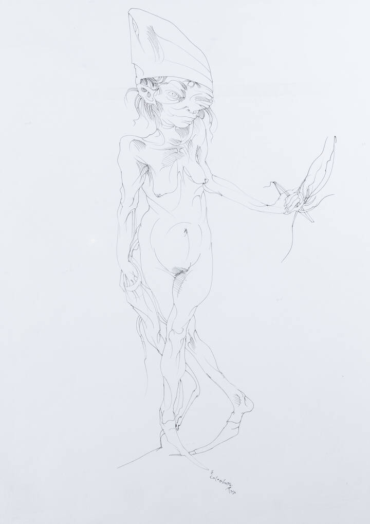 ENRICO COLOMBOTTO ROSSO - 'Figura'