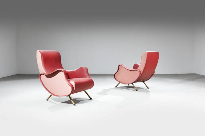 FRATELLI BERGALLO - Coppia di poltrone