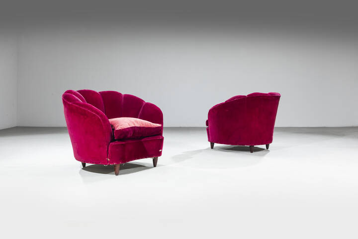 PRODUZIONE ITALIANA - Coppia di poltrone