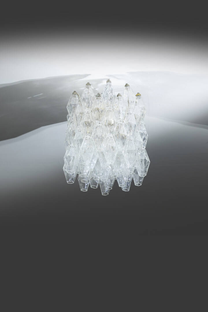 PAOLO VENINI - Lampadario mod. Poliedri