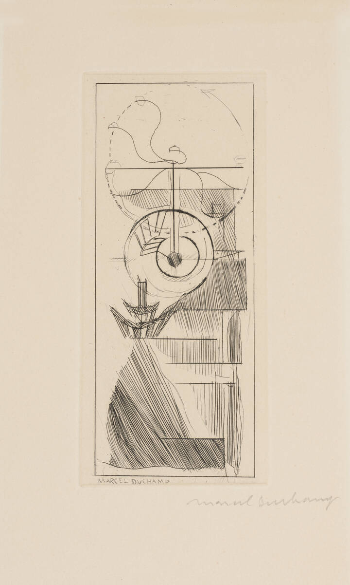 MARCEL DUCHAMP - 'For Du Cubisme'