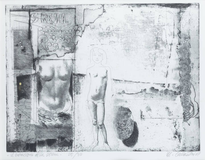 MARIO CALANDRI - 'Il baraccone della sirena' 1967