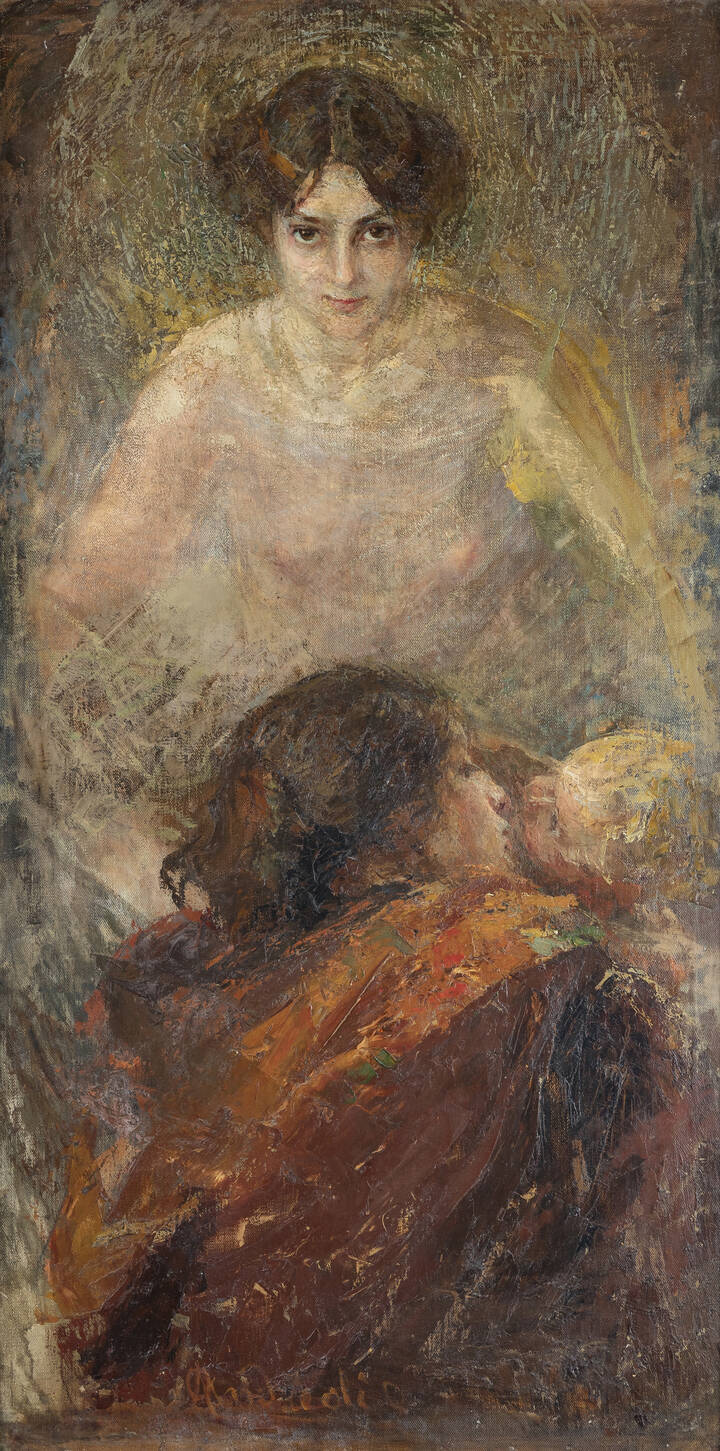 ATTILIO ANDREOLI - 'Scena di famiglia'