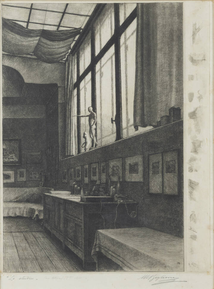 MARCELLO BOGLIONE - 'Lo studio'