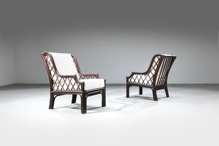 PRODUZIONE ITALIANA - Coppia di poltrone