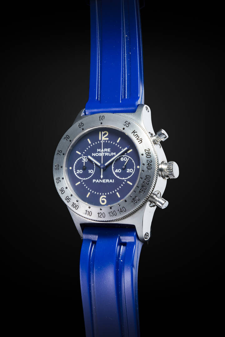 PANERAI - Mod. “Mare Nostrum Pre-Vendome”, ref.5218-301\A, anni '90