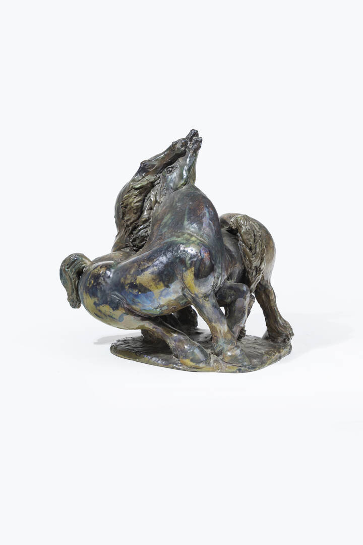 SCULTORE ANONIMO - 'Cavalli'