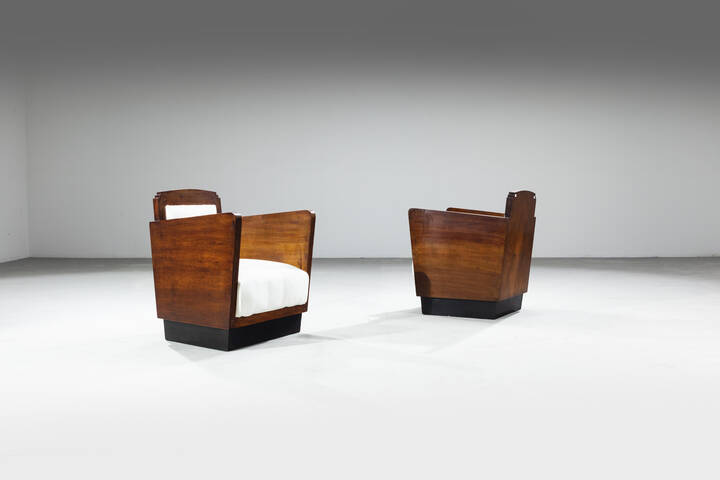 PRODUZIONE ITALIANA - Coppia di poltrone