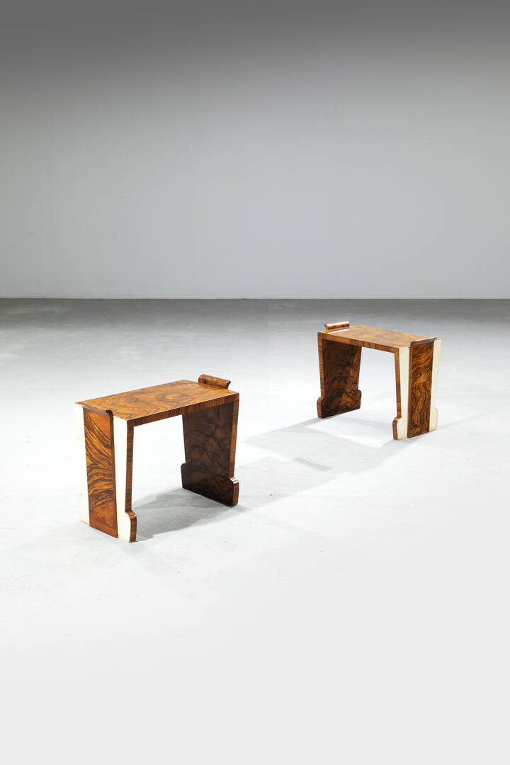 PRODUZIONE ITALIANA - Coppia di sgabelli