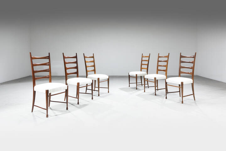 PAOLO BUFFA - Sei sedie