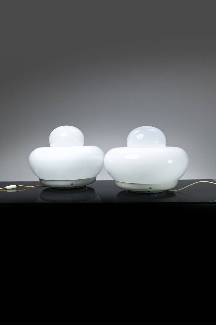 GIULIANA GRAMIGNA - Coppia di lampade da tavolo mod. Electra