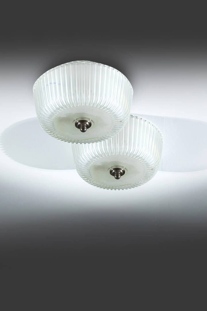 SEGUSO - Coppia di plafoniere 