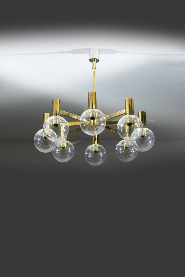 HANS-AGNE JAKOBSSON - Lampadario a otto luci