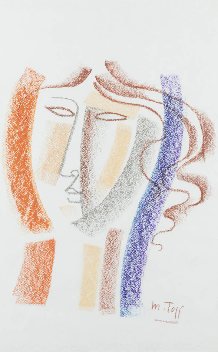 MARIO TOZZI - 'Volto nel tempo' 1976