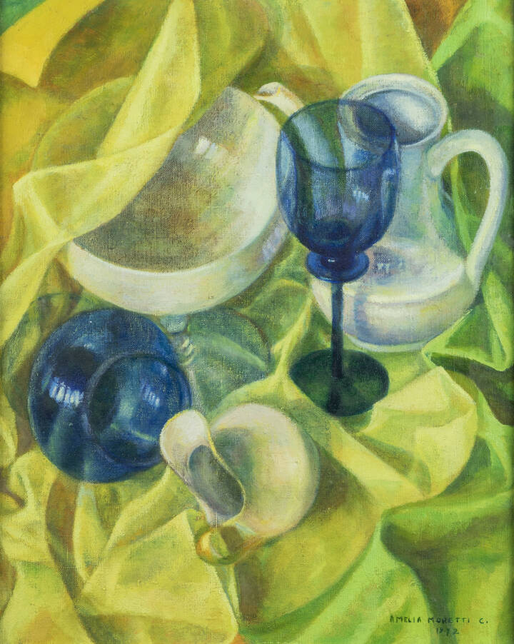 AMELIA MORETTI CAPINELLO - 'Trasparenze' 1972