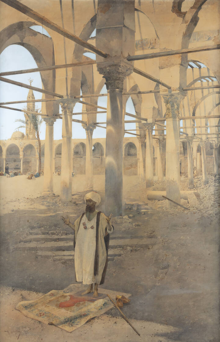 RAFFAELE MAINELLA - 'Arabe dans une Ville deserte'