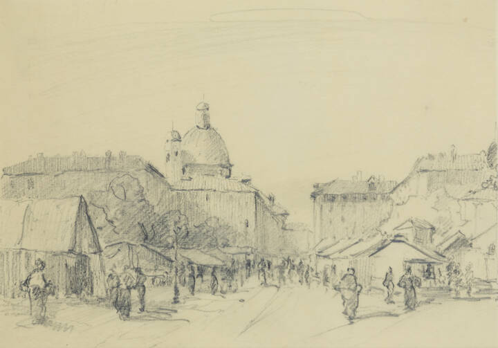 METELLO MERLO - 'Porta Palazzo' 1918