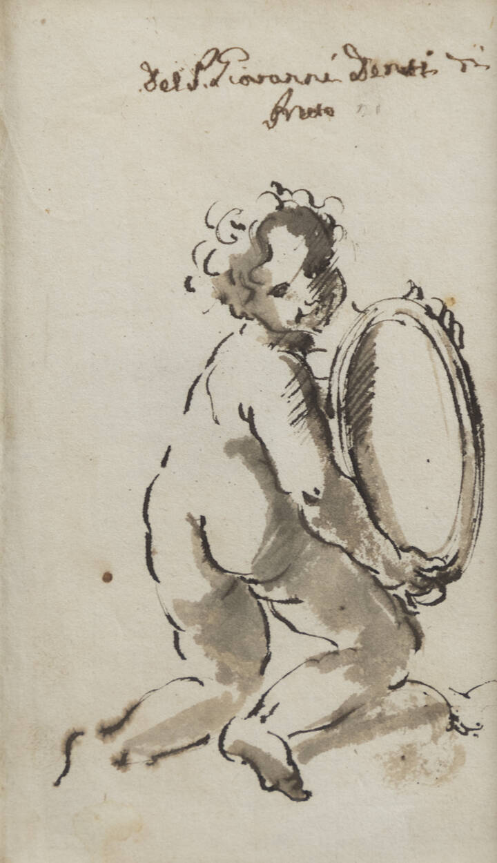 PITTORE ANONIMO - 'Putto' 