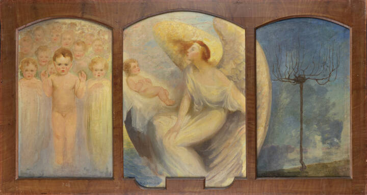 MARIO MICHELETTI - 'Trittico degli Innocenti' 1914