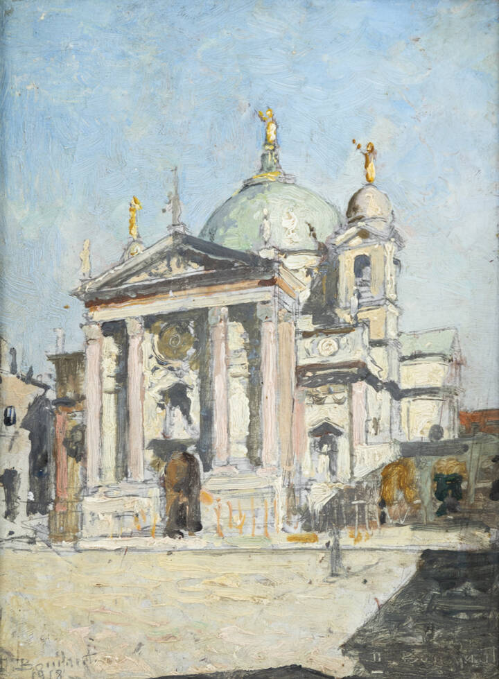 DECOROSO BONIFANTI - 'Chiesa di N.S. Maria Ausiliatrice' (Torino) 1918
