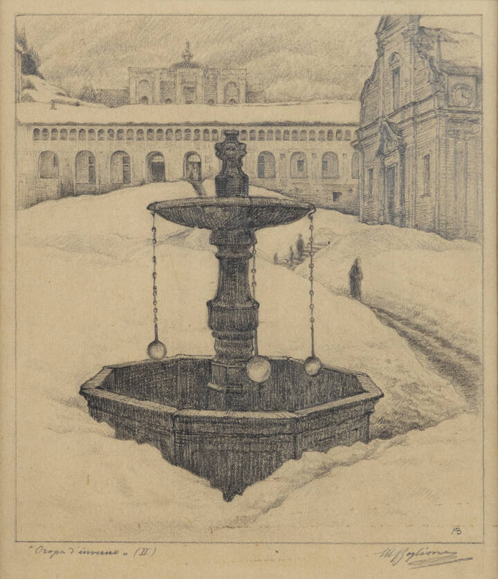 MARCELLO BOGLIONE - 'Oropa d'inverno' (II)