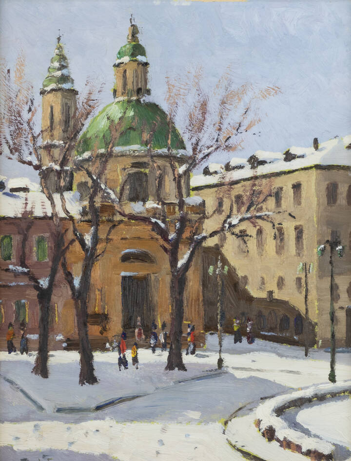 LUCIANO FREGONARA - 'Torino-Piazza Carlina' febbraio 1981