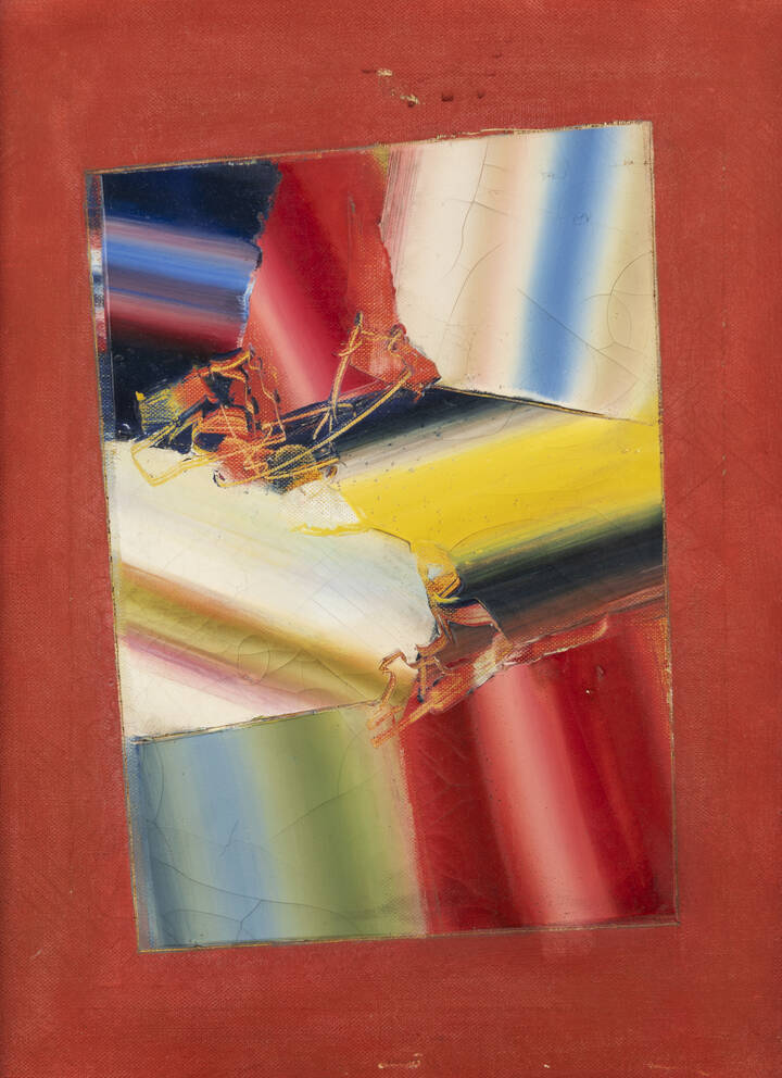 PITTORE ANONIMO - 'Senza titolo' 