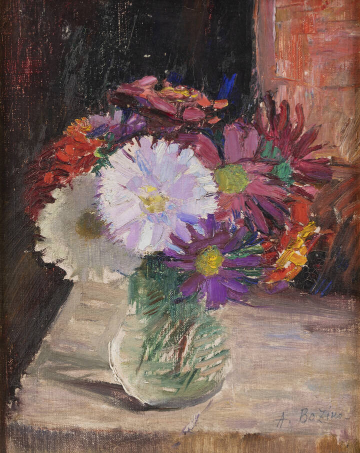 ATTILIO BOZINO - 'Vaso di fiori' 