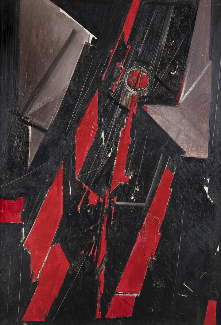 PIERO RUGGERI - 'Figura nera' 1969-1970