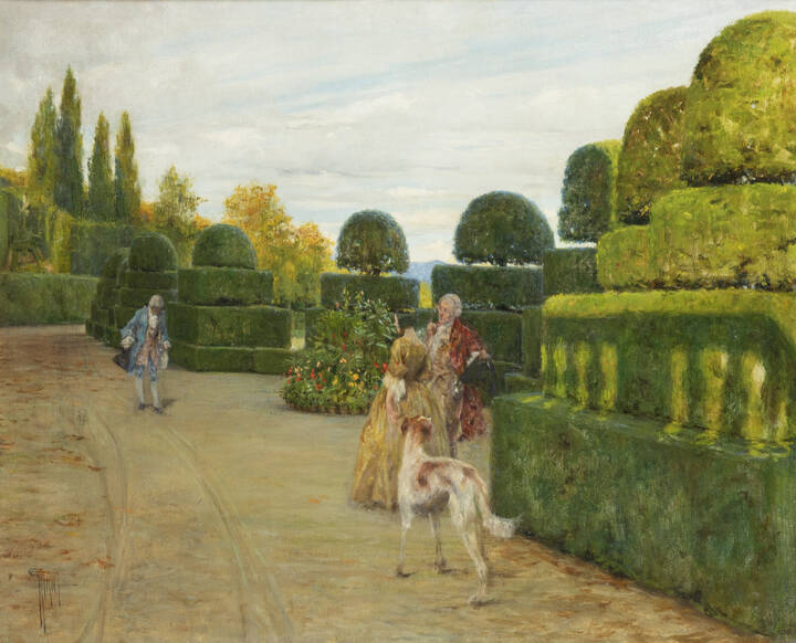 GIOVANNI GIANI - 'Nobili in giardino'