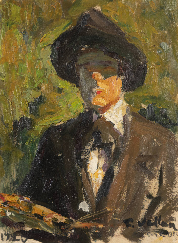 FELICE VELLAN - 'Autoritratto' 5-12-1920
