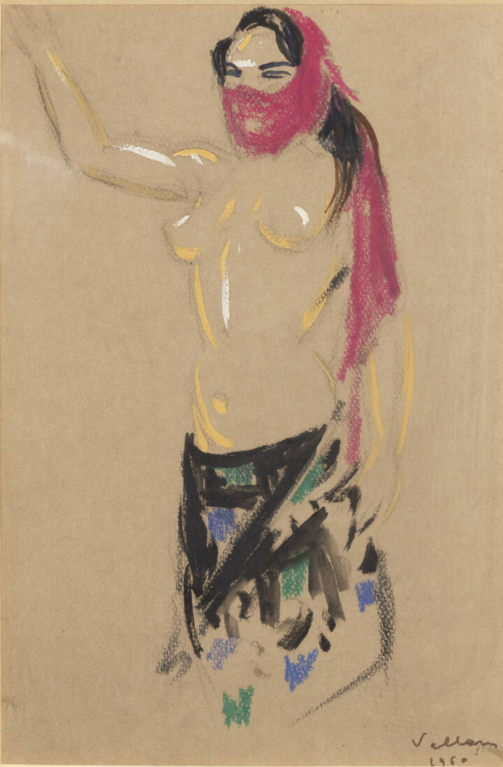 FELICE VELLAN - 'Figura femminile' 1960