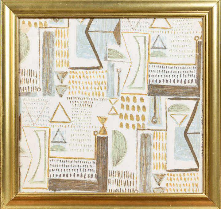 SALVATORE FIUME - 'Composizione'1957