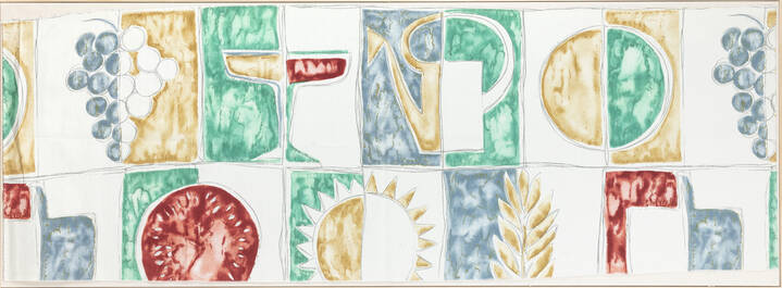 GIO PONTI - 'Estate' 1957