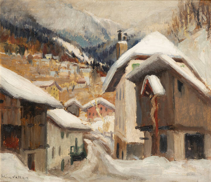 FELICE VELLAN - 'Ortisei' Inverno 1942