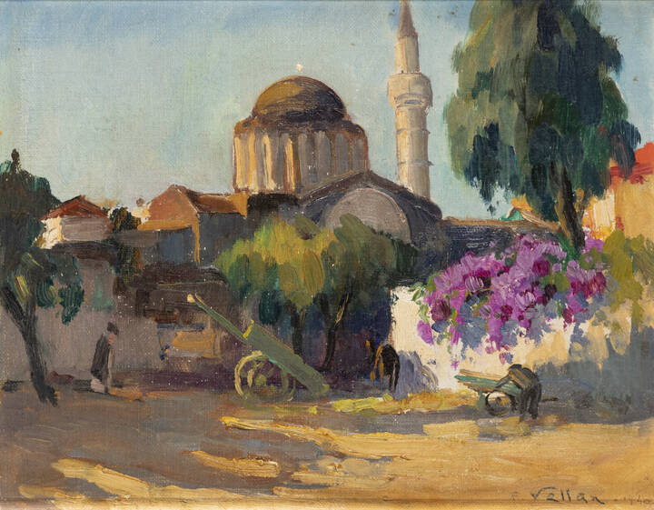 FELICE VELLAN - 'Minareto' 1940